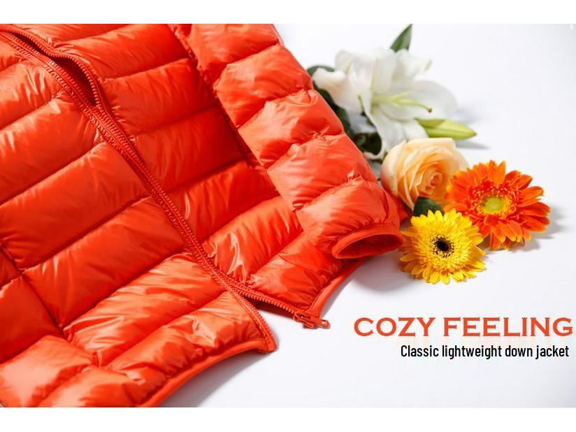 2025 Women's Hooded Lightweight Slim-Fit Down Jacket