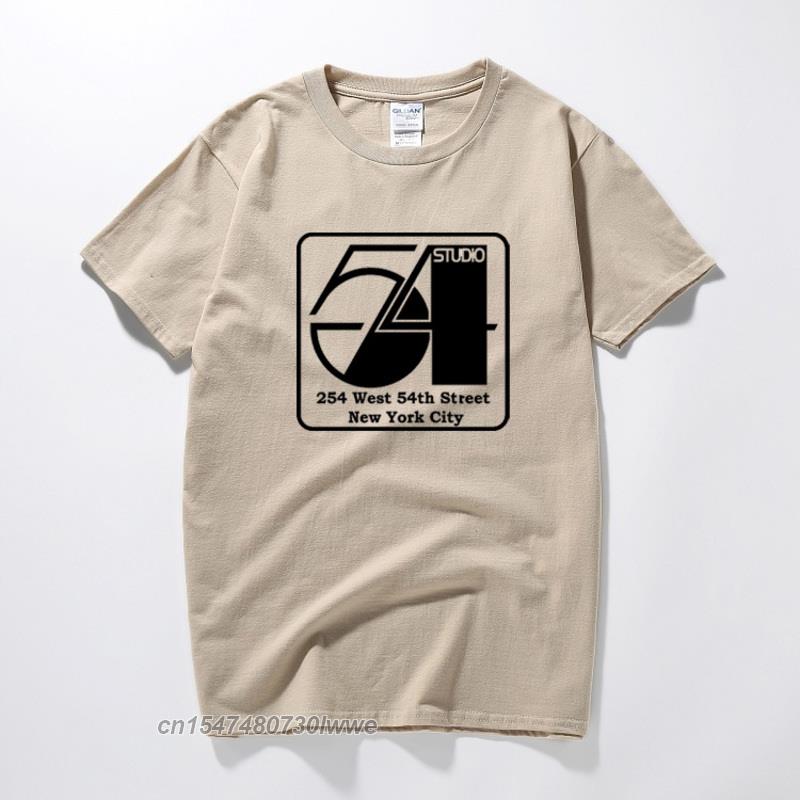 Studio 54 Shirt Disco 45 Vinyl Dance Throw Back Soul Unisex Clothes Top Camisetas Hombre Cotton T Shirt