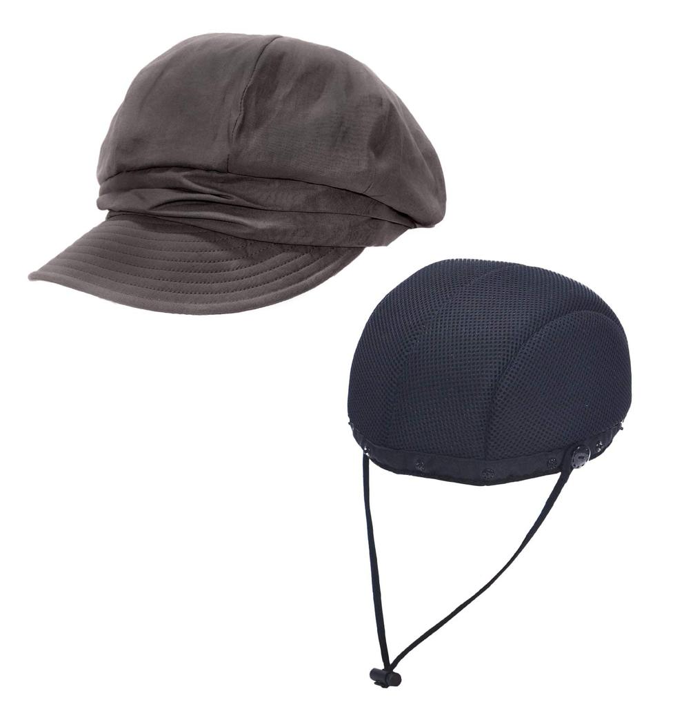 Kiyota Outing Head Guard Separate Series Casquette Type Gray (S)