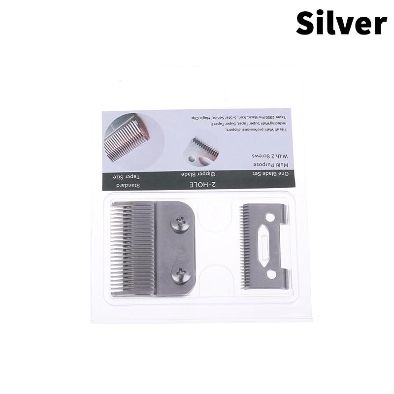 Professional Replacement 2-Hole Clipper Blade Compatible With Cordless Magic Clip 808 Hair Clippers