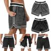 Men's Fitness Sports Shorts With Adjustable Waist And Hidden Zipper Pockets