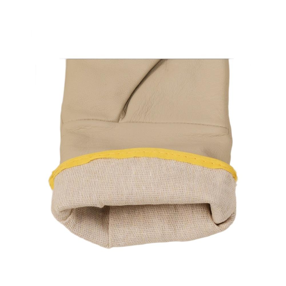 Cowhide Welding Gloves with 15cm Extended Wrist Cover for Added Protection During High Temperature Metal Fabrication