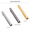Tabarat Tie Made in Phosphor of Clips, Fingerprint-Resistant, Japan, Bronze, Clip-On, Men's, Tps-023 (Set 3)