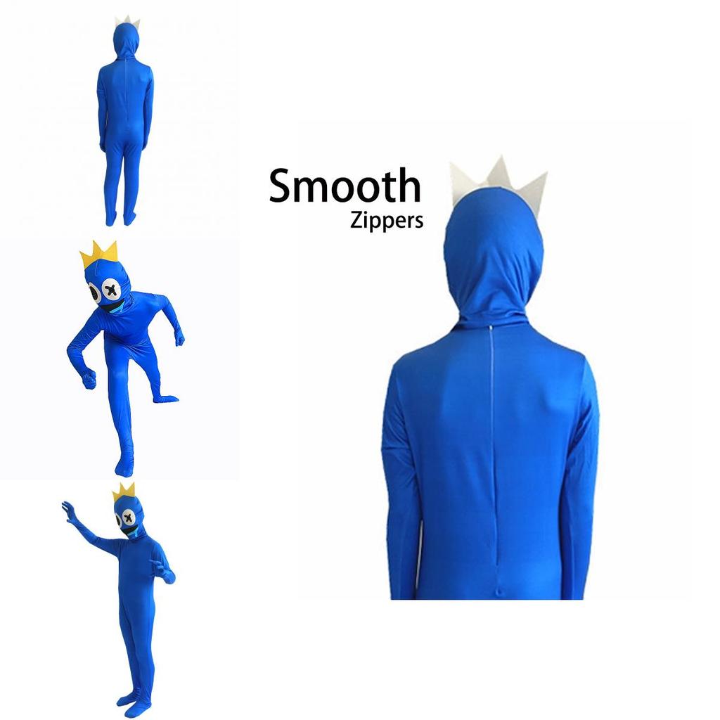 Authentisches Roblox Rainbow Friends Cosplay-Kostüm für Kinder und Erwachsene