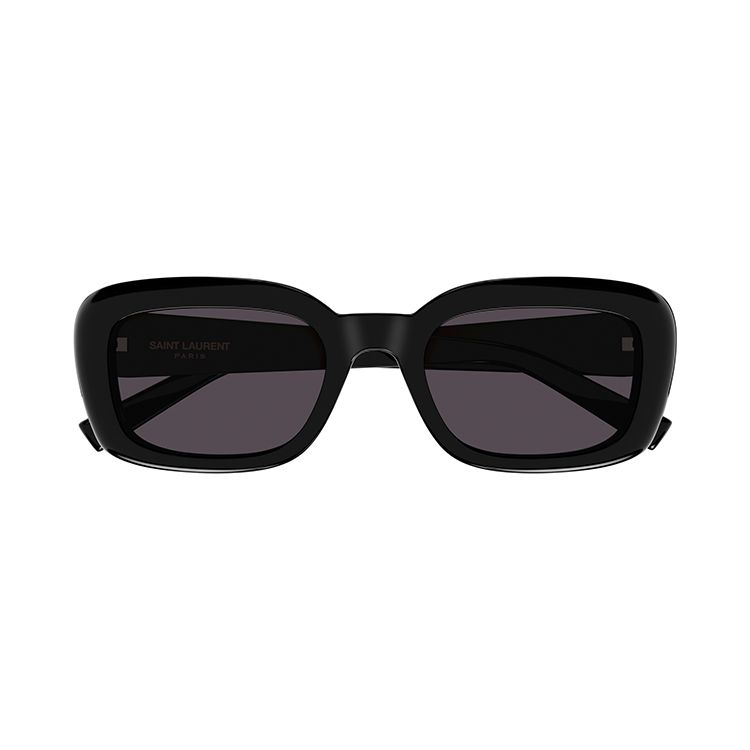 Saint Laurent Vintage Rectangular Narrow Frame Sunglasses Unisex Sunglasses SL-M130/F-001