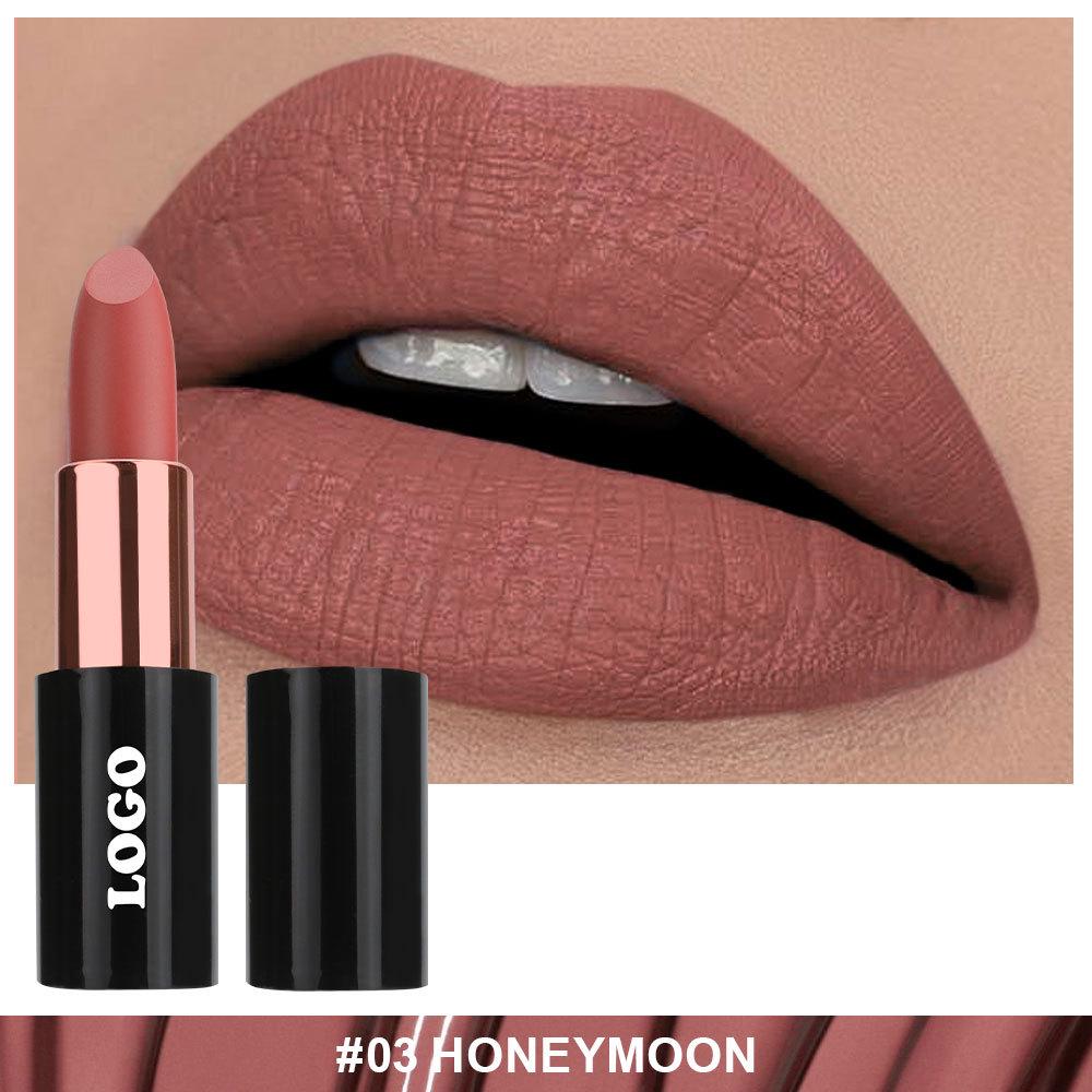 Waterproof and Non-Transfer Matte Lipstick: Long-lasting, No-Fade, No-Stick Formula.