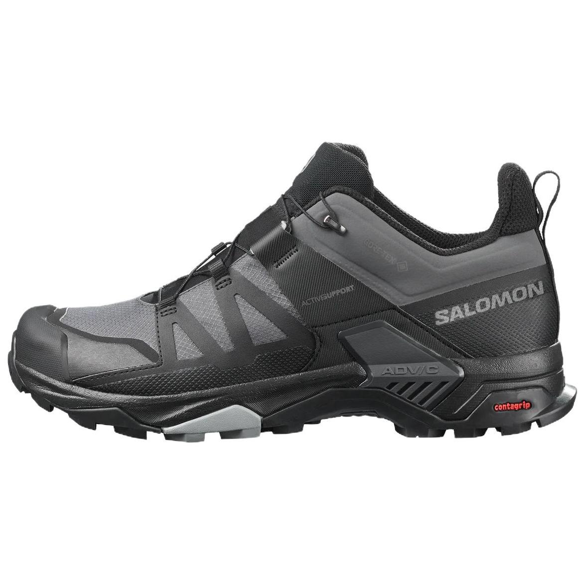 

Мужские походные ботинки Salomon X Ultra 4 Wide Gtx Походные ботинки Черный 412892 45⅓