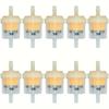 100 buc Filtru Ulei Combustibil Benzină pentru Mașină Motocicletă Moped Scuter Motocross Accesorii Filtru Combustibil Lichid