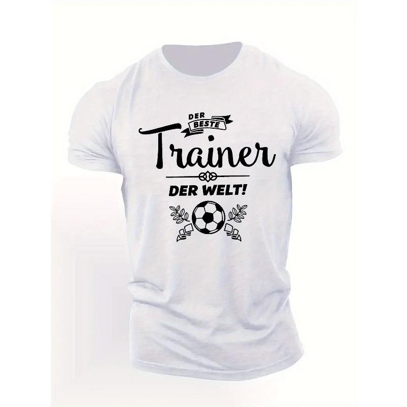 European Size Fun German Men s Short Sleeve T-shirt Summer T-shirt Top S