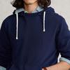 Polo Ralph Lauren FW22 Solid Color Hooded Pullover Long Sleeve Sweatshirt Men Sweatshirt Navy-Blue MNPOKNI16821638-410