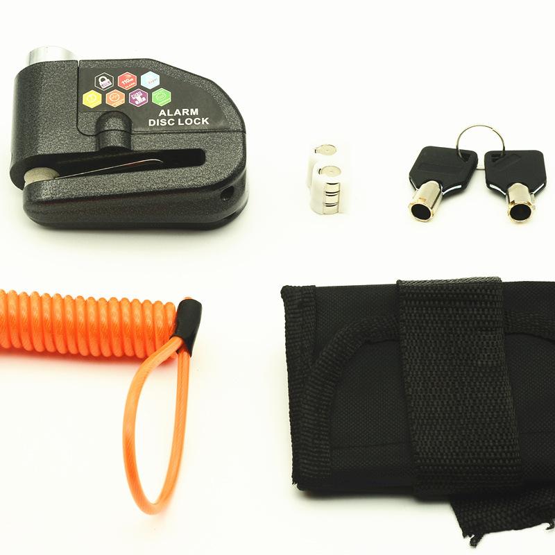 

Новый велосипедный замок, безопасная велосипедная сигнализация, противоугонная сигнализация для электромобиля, мотоцикла, дисковый тормоз