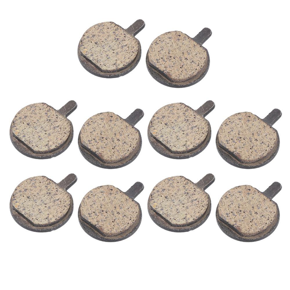 

5 Pairs Resin Mute Pads for Smooth Cycling Semi-Metallic Resin Bicycle Brake for Mountain Bik