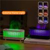 Xiaomi Aroma Diffuser Air Humidifier Essential Oil Lamp120ml USB Portable Ultrasonic Cool Mist Maker Fogger with Color Flame Nightlight