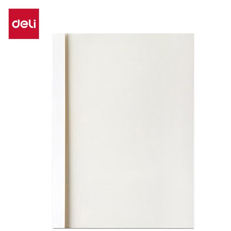 Deli 3869 Thermal Binding Covers A4 8mm (10 Pack) CN plug (adapter included)