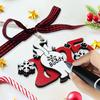 Cat Christmas Ornaments Funny Ornament for Christmas Tree Wooden Cute Unique Ornaments Decor Cat Lover Gifts