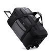 Expandable Water-Repellent Luggage Trolley Bag with Wheels - Large Capacity