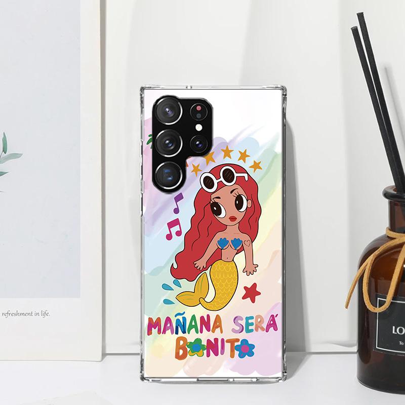 Karolg M-Manana Sera B-Bonito Phone Case For Samsung Galaxy S26 S25 Edge S24 FE S23 S22 Ultra S21 Plus S20 + Art Fundas Back Cov