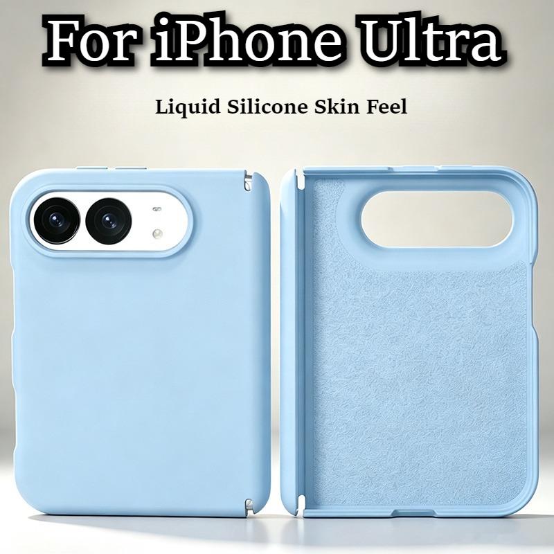 Luxury Original Liquid Silicone Magnetic Wireless Charger For IPhone DUO Phone Case Skin Feel Anti Fingerprint Shockproof PC Hard Protection Cover