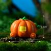 Halloween Series Micro-landscape Crystal Ball Accessories Transparent Ghost Pumpkin Resin Small Ornaments
