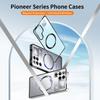 Push Pull Metal Aluminum Alloy Bumper Case For ZTE Nubia RedMagic 11 10 9 S 9 Pro+ Air Z80 Magnetic Wireless Charger Back Cover