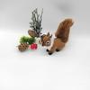1Pcs Miniatures Plush Simulation Squirrel Ornaments Mini Artificial Squirrel Figurines Fake Animal Christmas Table Decoration