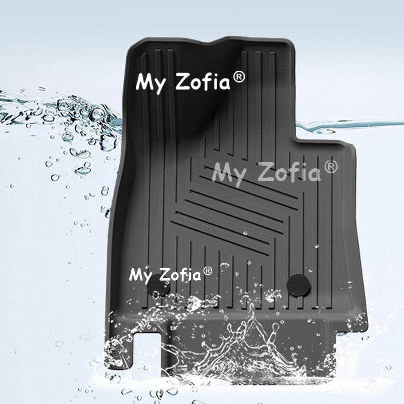 Full Waterproof TPE Car Floor Mats Custom Fit Auto Foot Pads Carpet Interior Modification Accessories For Zeekr X 2026 2027