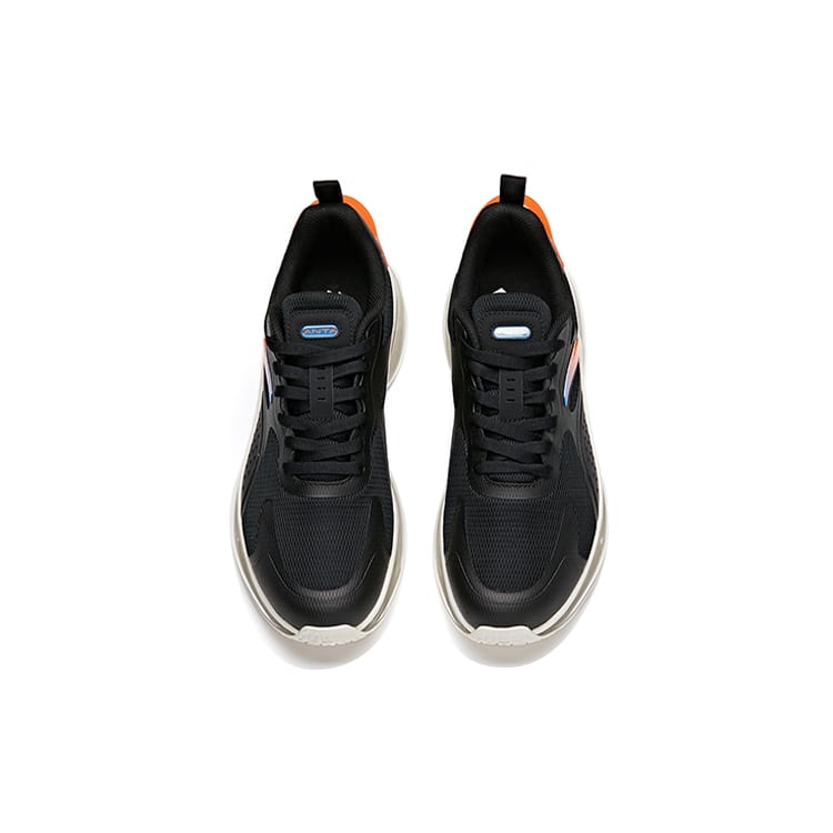 Anta Full Length Air Cushion Cushioning Slip Resistant Abrasion Resistant Breathable Low top Running Shoes Men's 912125503-3