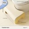 Toilet Stool Household Footstool Thickeneded Strong Anti-Slip Adult Squat Artifact Bathroom Chair Home Furniture Shower Seat