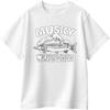 Comfortable Teenagers Round Neck T Shirt Unisex Musky Whisperer Fish Mountain Design Hiphop For Man Top Tees Workout Tshirt