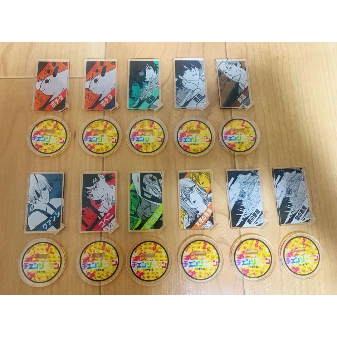 Used Chainsaw Man Jump Festa 2021 Acrylic Character Collection