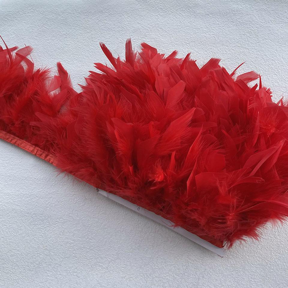 Marabou Feathers Trim 10yards 10-15cm Fringe Ribbon for Wedding Party Clothing Dress Decoration Accessories Sewing Plumes