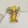 Golden Christmas Bell Tree Decoration Pendant