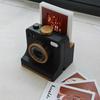 Vtipná 3D tištěná latte kamera Vintage vzhled Šablona na kávu pro setkání přátel