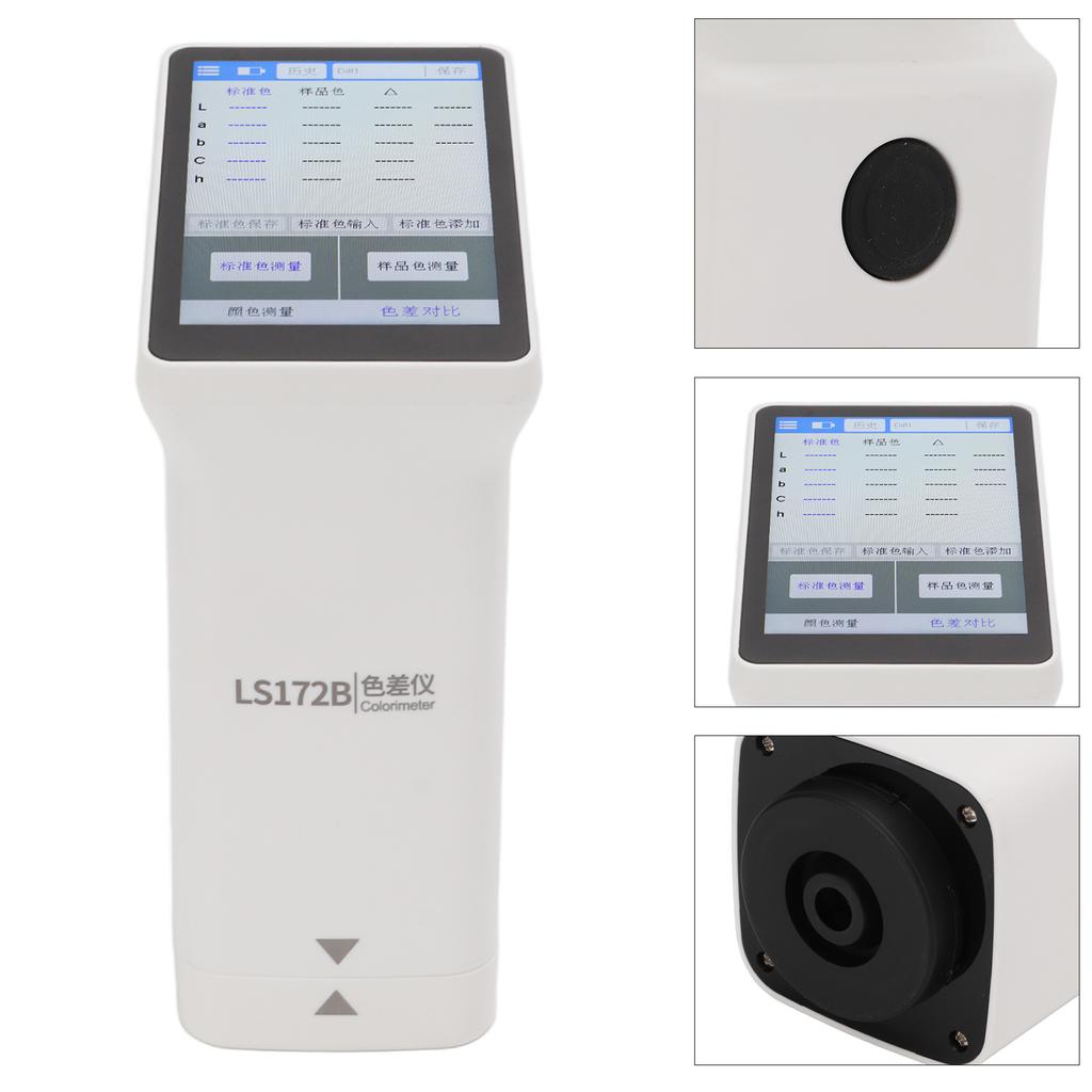 Colorimeter 3.5in Touch Screen Built In Multiple Electronic Color Card QC Detection Function Color Matching Tool for IOS