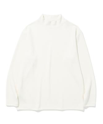 KNITTED Half Turtleneck Long Sleeve Knit Ivory