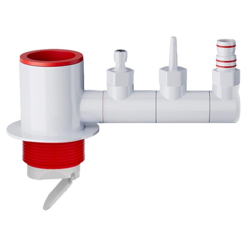 Kitchen Bathroom Drain Pipe Connector Universal Three Way Drain Pipe Connector Kitchen Bathroom drainages Pipe Filters