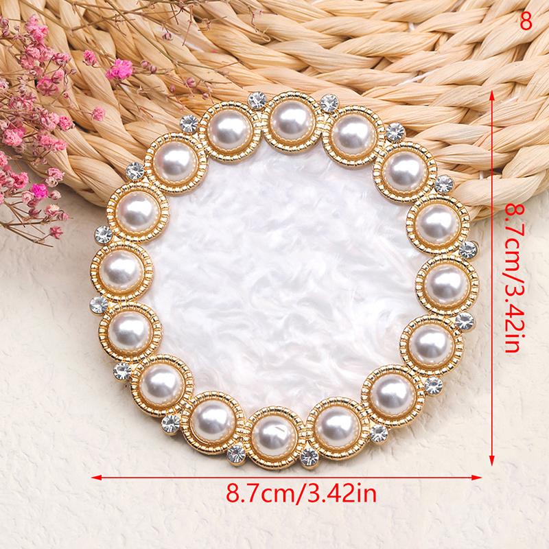 1Pcs Pearl Nail Art Palette False Nail Tips Drawing Board Display Stand Resin Showing Shelf Salon Manicure Tools