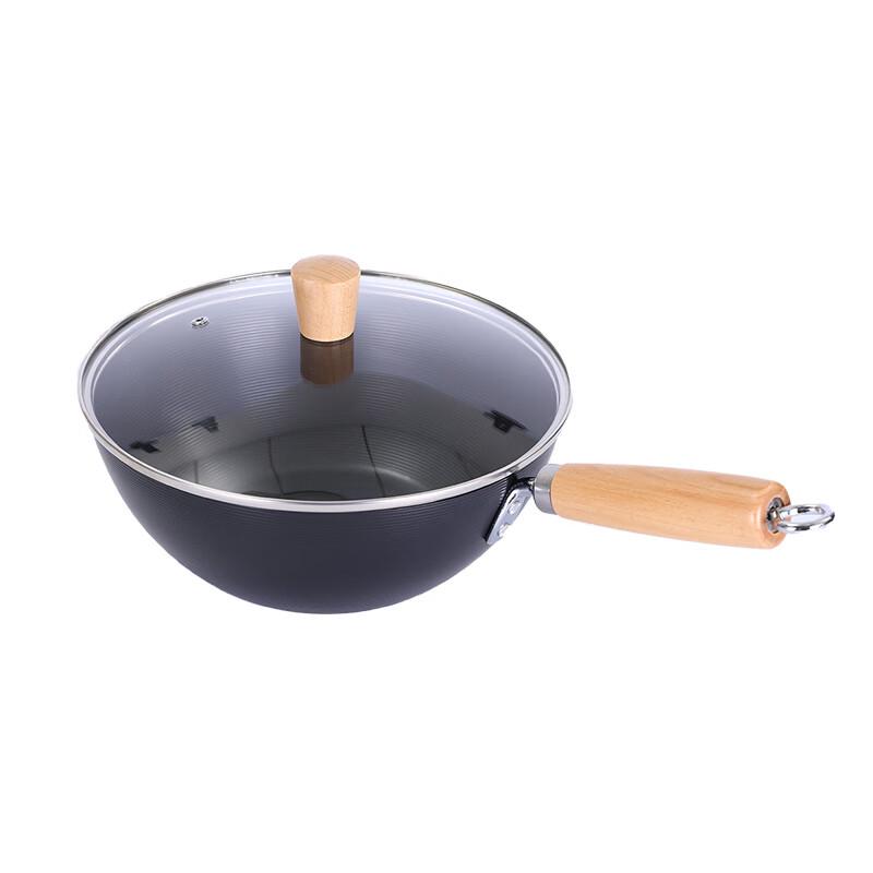 Aishiqi Japanese Style Non-stick Stir-fry Pan with Lid