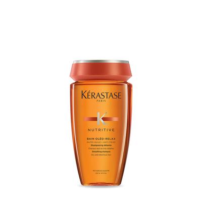 Kérastase Discipline Bain Oléo-Relax Shampoo 250ml | Anti-Frizz Anti-Humidity Smoothing Shampoo for Unruly Hair