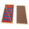 Montessori Educational Math Toys Materials Early Education Blue Red Small Numerical Rods