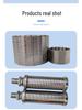 Stainless Steel Wire-Wound Diatomaceous Earth Filter Candle for Water Treatment