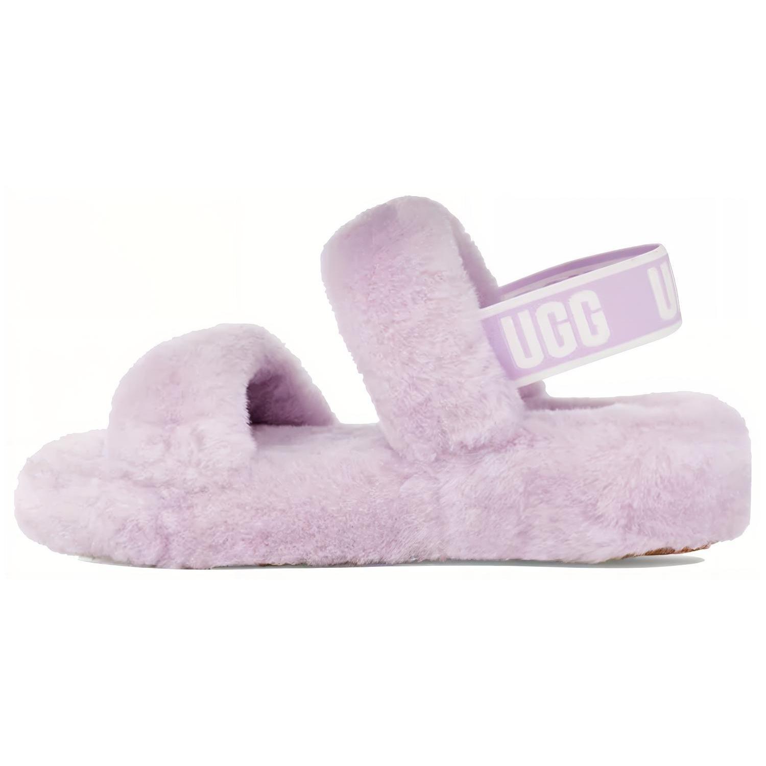 

UGG Oh Yeah Thick Sole Sandals Purple Women s 1107953-CATR 38