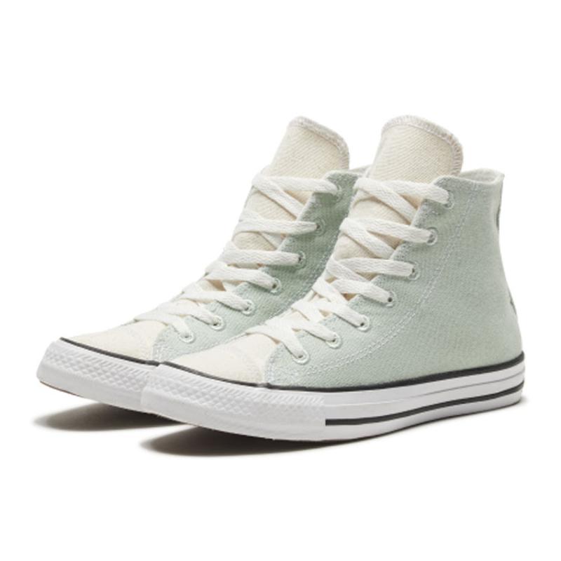 Converse Chuck Taylor All Star Comfortable Daily High-Top Canvas Shoes Unisex Fresh Green