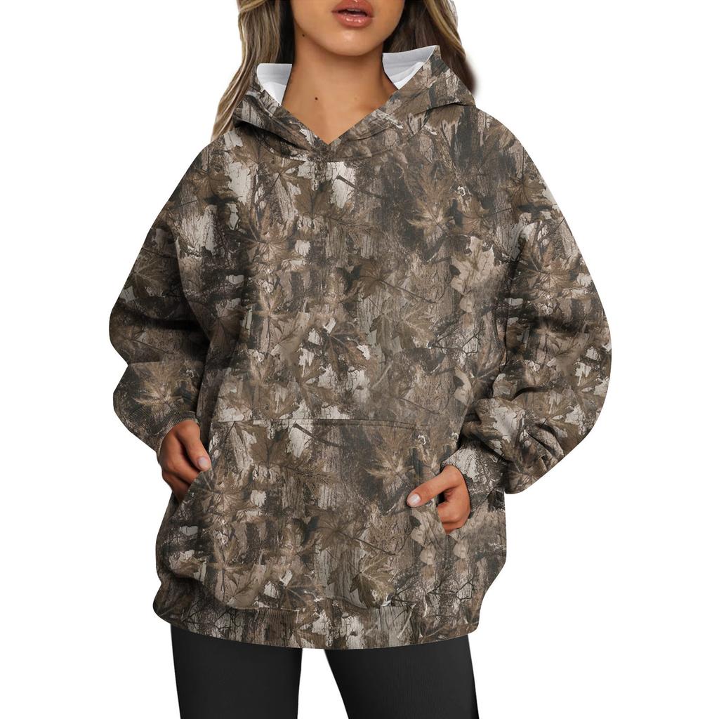 Women's Color Sweatshirt Long Sleeve Round Neck Casual Comfortable Loose Lightweight Women's Sweatshirt