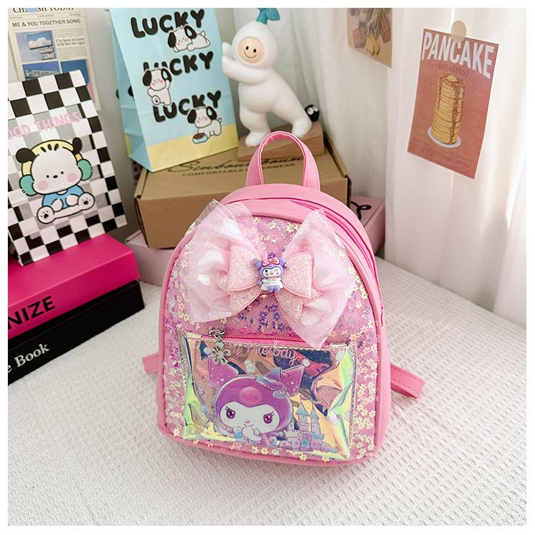 

Школьные сумкиМодный универсальный рюкзак для девочки Милый мультяшный маленький класс перекусы маленький роза розовый