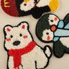 Self-Adhesive Chenille Animal Embroidery Patch for Clothing Accessories