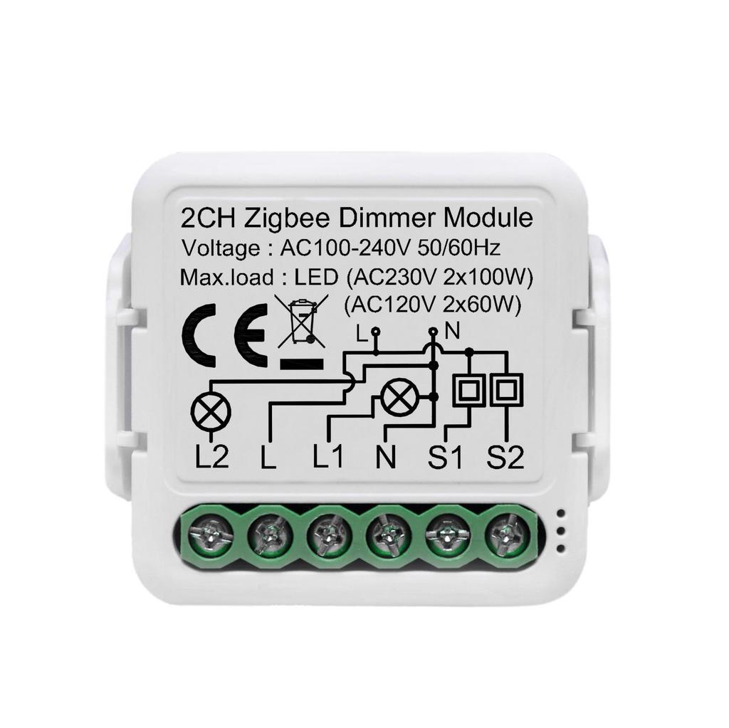Tuya Zigbee Smart WiFi Dimmschalter