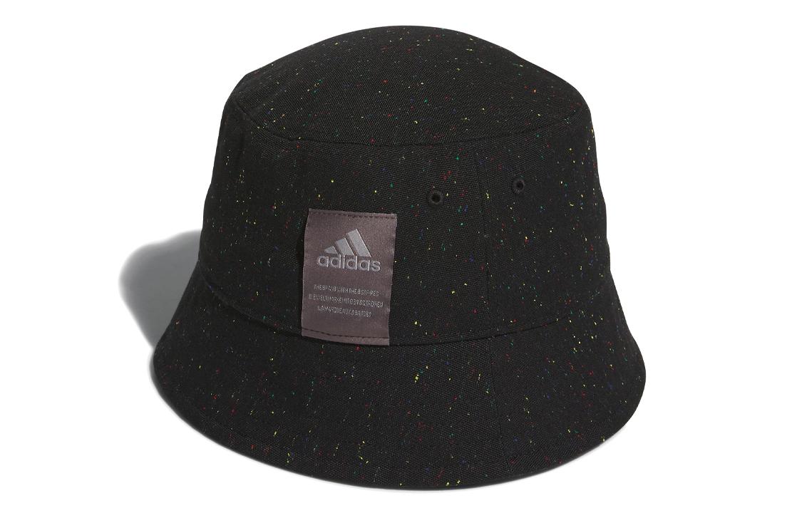 Adidas Cotton, Recycled Polyester, Faux Wool Bucket Hats Unisex Black IK4779 OSFW