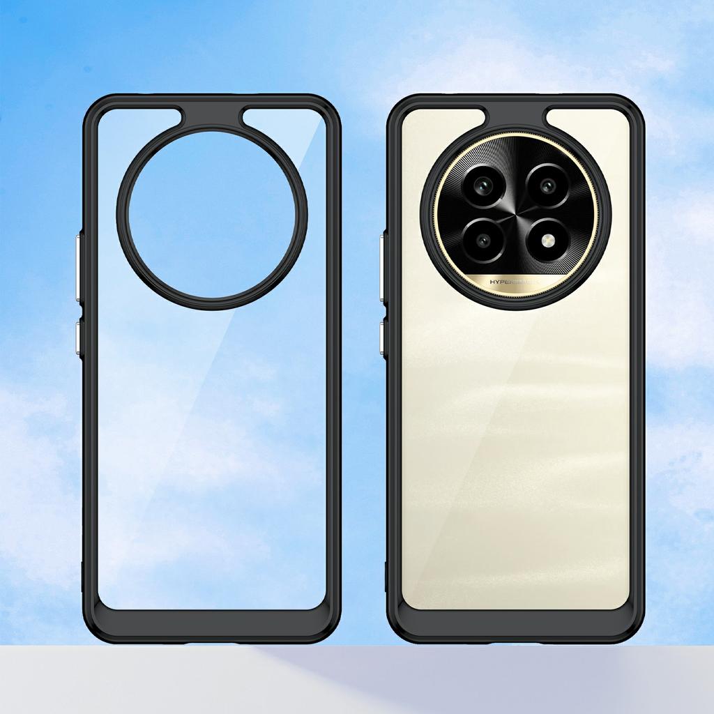 For Realme 13 Pro 5G (Global)/13 Pro+ 5G (Global) Shockproof Case TPU +Acrylic Protective Clear Phone Cover