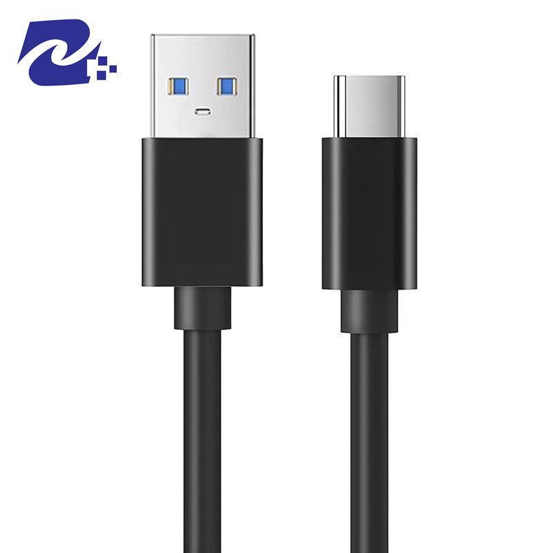 USB 3.0/3.1 Type-C Fast Charging & High-Speed 5G/10G Data Cable USB to Type-C Male/Black/0.3m USB 3.0